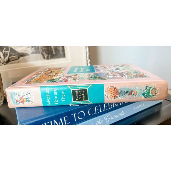 Vintage 1958 “Adventures Here and There”‎ Hardcover by Grolier - Picture 5 of 9